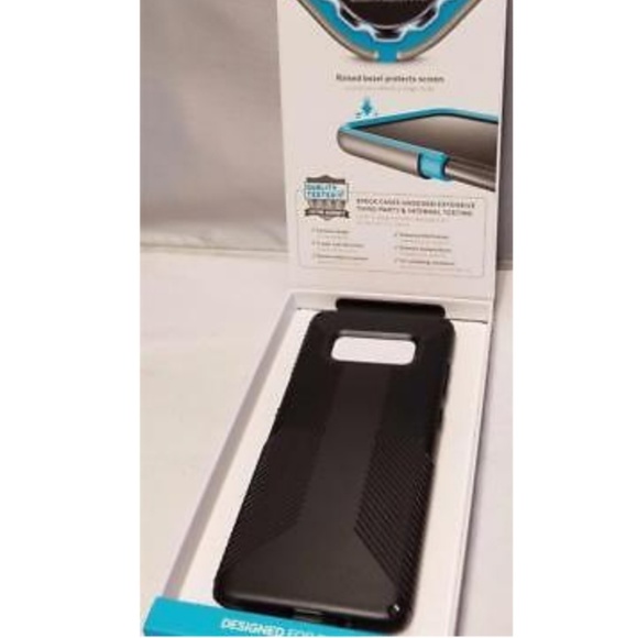 Speck Presidio Grip Case Black Note 8 Case - Picture 3 of 5